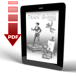 How to Draw Tracy Queen Zine (digital)
