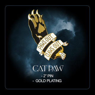 Additional Pin from Previous Project - Cat Paw Pin