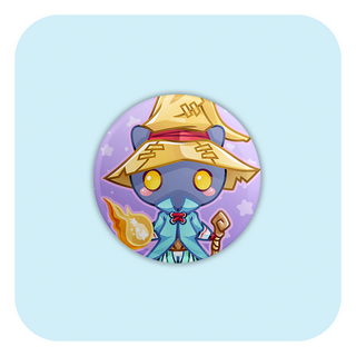 Final Fantasy Vivi Badge Button
