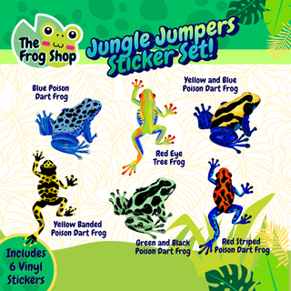 Jungle Jumpers Sticker Set