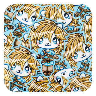Legend of Zelda Link BotW Waterproof Glossy Sticker