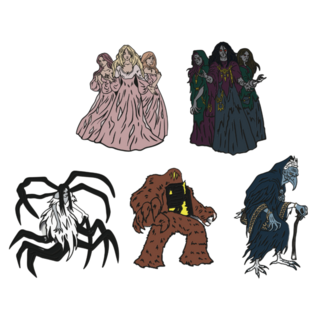 Pin Set - Wicked Beasts