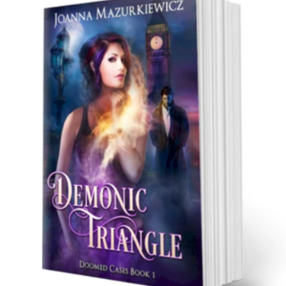 Signed Paperback Copy of Demonic Triangle (Doomed Cases Book 1)