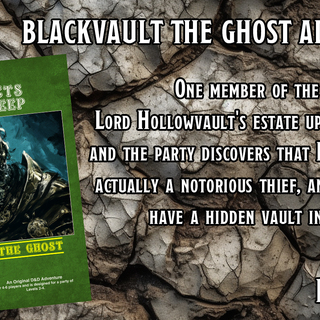 Blackvault the Ghost Adventure