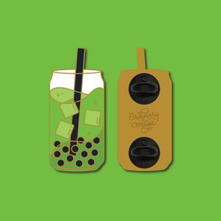 Matcha Boba Enamel Pin