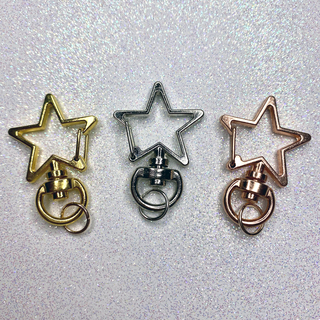 Star keychain Accessory (for charms)