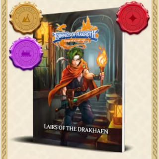 Legends of Akeroth: Lairs of the Drakhaen - Physical Edition