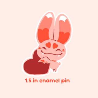 Q enamel pin