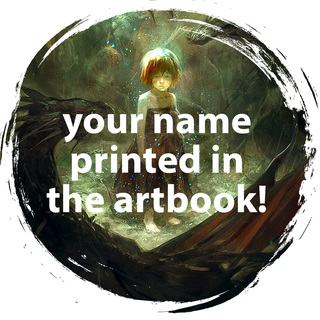 Your name printed in the artbook