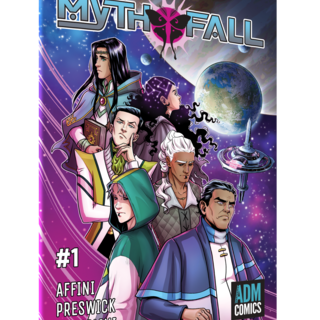 MythFall Issue #1 - Standard Cover by Allie Preswick