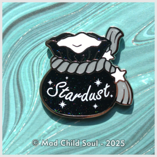 Stardust - Black & White (silver)