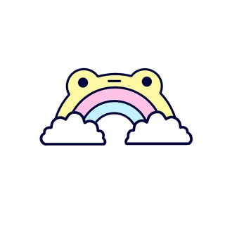 Rainbow Frog - Enamel Pin 🌈