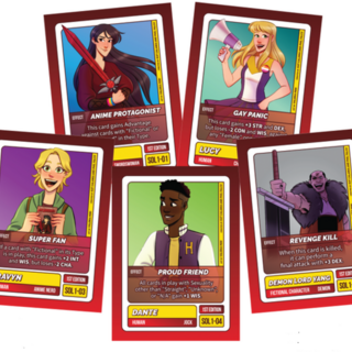 5 "Slice of Life" Trading Cards*