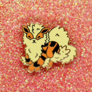 Arcanine Pin