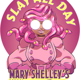 Medusa Slays Vinyl Sticker