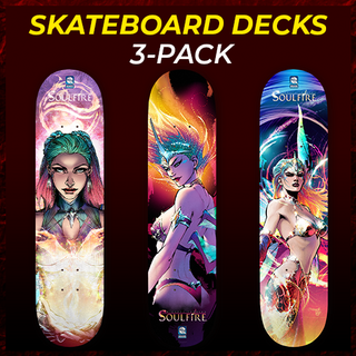 Soulfire Skateboard Deck 3-Pack