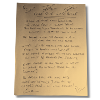 Handwritten Lyrics & Personalized Video