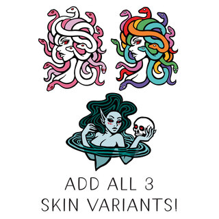 All 3 extra skin variant pins