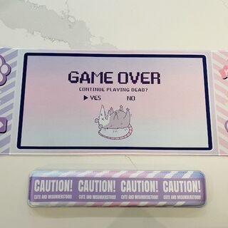 Game Over Desk Mat