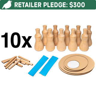 Retailer Pledge: 10 Sets of 10 Handles