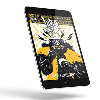 Digital copy of the LOBA LOCA sketchbook