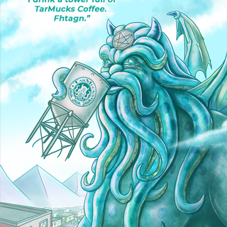 5x7 "Cthulhu Awakens" Art Print