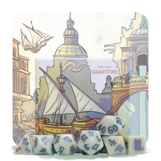 Gravitine Dice Set