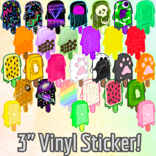 Popsicle Panic Stickers