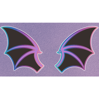 Black Dragon Wing Mini Pins