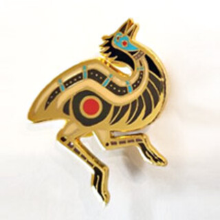 Dancing Emu Pin