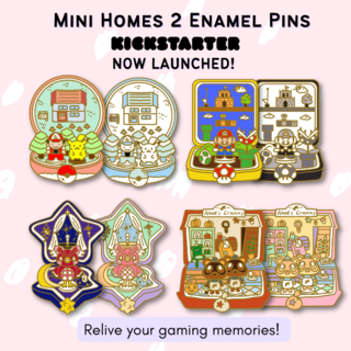 Enamel Pin (Mini Homes 2)
