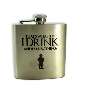 6 oz. Flask - Game of Thrones "I Drink"