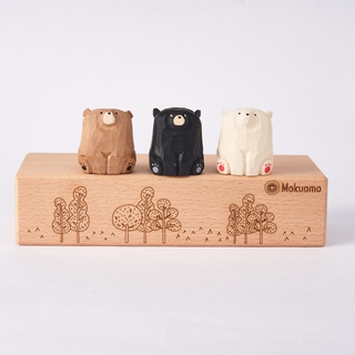 The Bear Family with Display Stand