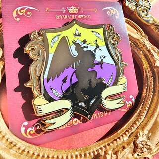 Past Heraldry Nonbinary Griffin Pin