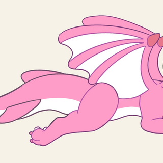 Pink Shark Wyrm plush