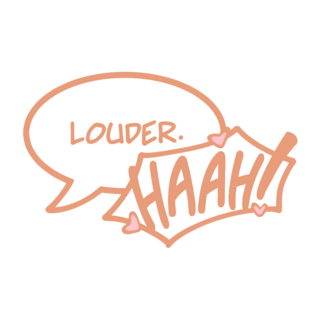 "Louder" Pin