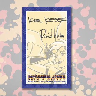 IMPOSSIBLE JONES Vol 1: Bookplate