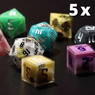 5 - 11 Piece Dice sets