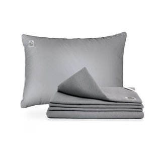 Alpha™ Silver Deluxe Set - Sheets & Pillow Cases *