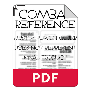 Combat Reference PDF