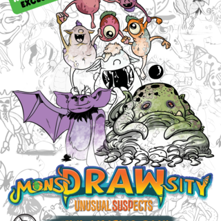 MonsDRAWsity Coloring Book