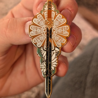 White Lotus [Sokka] Regular Sword Pin