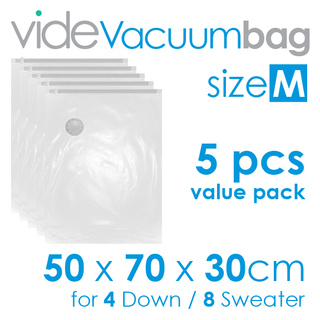 vide vacuum bag - M (5pcs value pack)