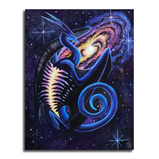 The Galactic Chakra 8.5 x 11 Print