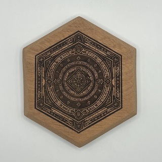 Runic Wood Engraving