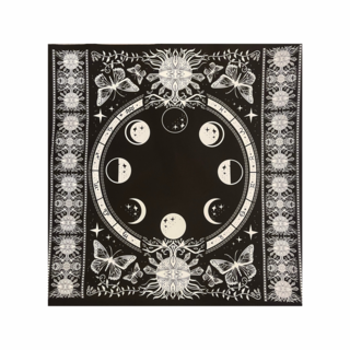 Moon Phases Tarot Cloth