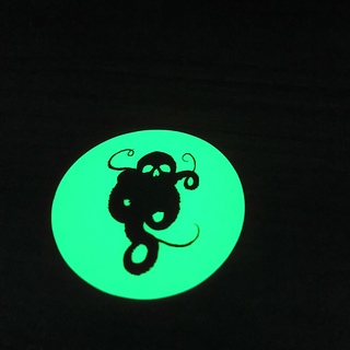 Glow in the Dark Lovecraftian Tentacle Skull Thingy Sticker