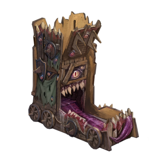 Mimic Siege Engine Dice Tower