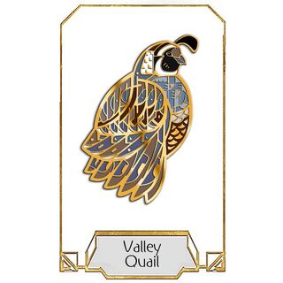 Valley Quail Pin