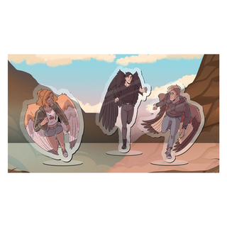 The Croaking Acrylic Standees and Box Set